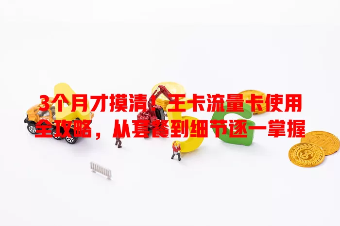 3个月才摸清！王卡流量卡使用全攻略，从套餐到细节逐一掌握