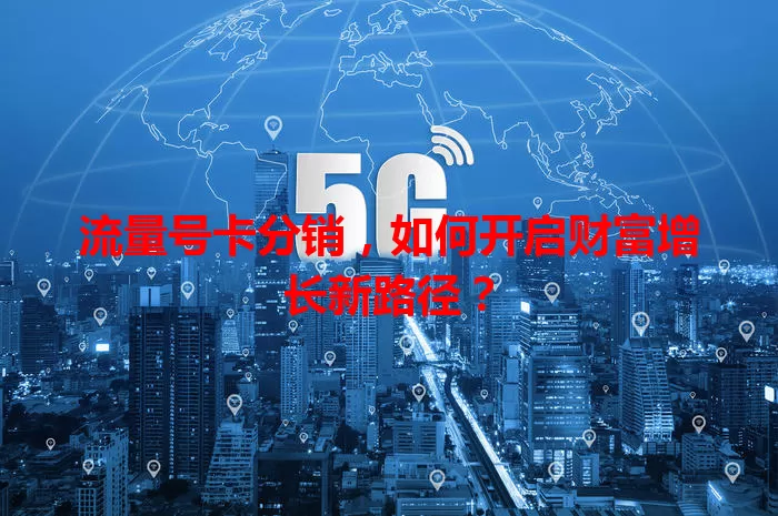 流量号卡分销，如何开启财富增长新路径？