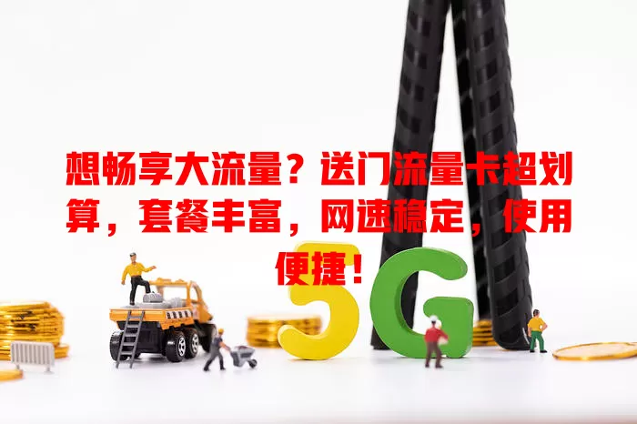 想畅享大流量？送门流量卡超划算，套餐丰富，网速稳定，使用便捷！