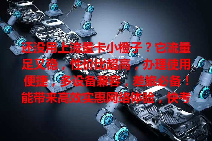 还没用上流量卡小橙子？它流量足又稳，性价比超高，办理使用便捷，多设备兼容，差旅必备！能带来高效实惠网络体验，快考虑它开启精彩数字生活