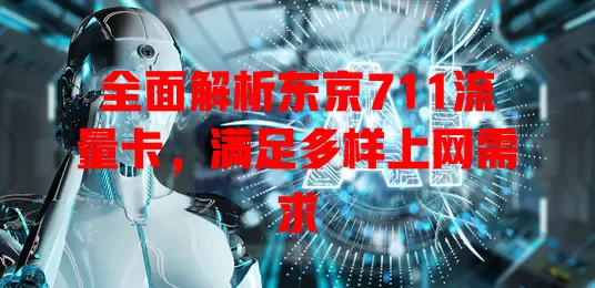 全面解析东京711流量卡，满足多样上网需求