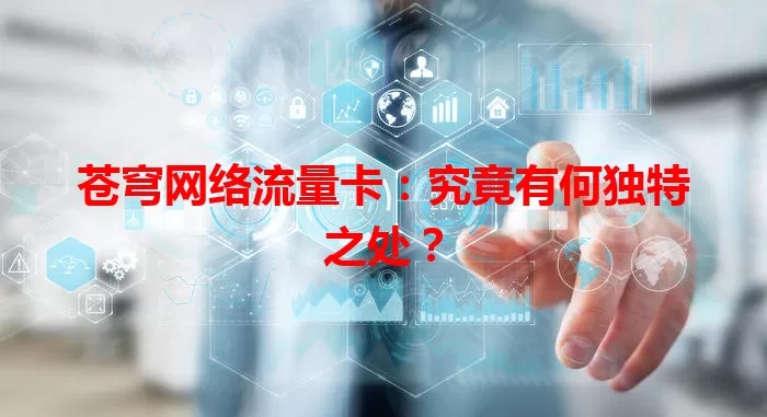 苍穹网络流量卡：究竟有何独特之处？