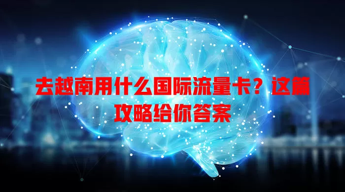 去越南用什么国际流量卡？这篇攻略给你答案