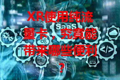XR使用纯流量卡，究竟能带来哪些便利？