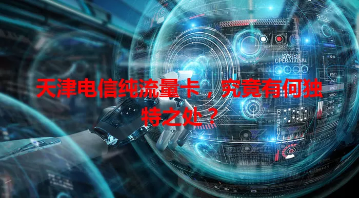 天津电信纯流量卡，究竟有何独特之处？