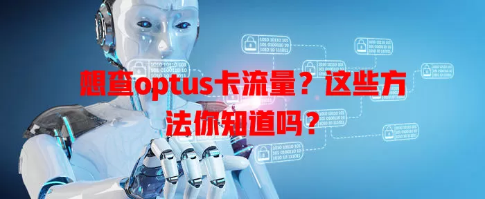 想查optus卡流量？这些方法你知道吗？