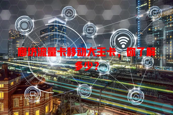 廊坊流量卡移动大王卡，你了解多少？