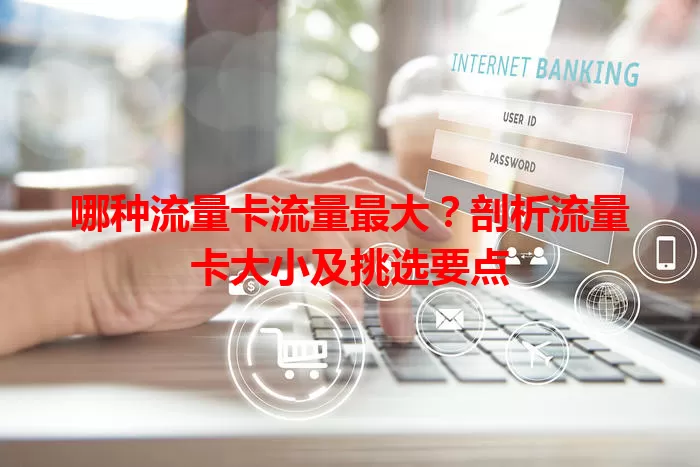 哪种流量卡流量最大？剖析流量卡大小及挑选要点