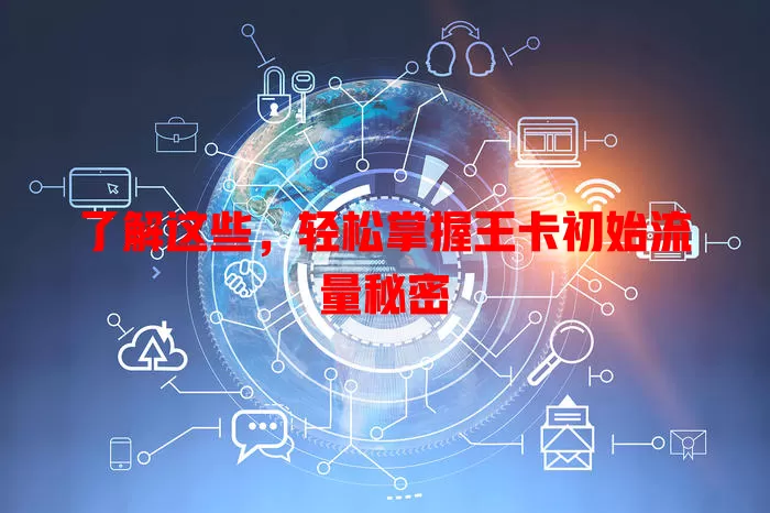 了解这些，轻松掌握王卡初始流量秘密