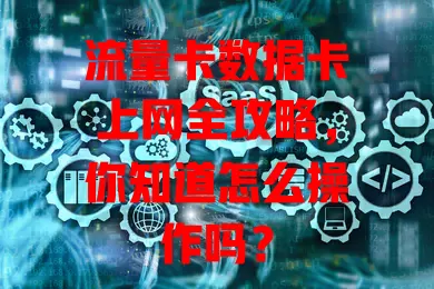 流量卡数据卡上网全攻略，你知道怎么操作吗？