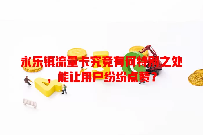 永乐镇流量卡究竟有何特别之处，能让用户纷纷点赞？