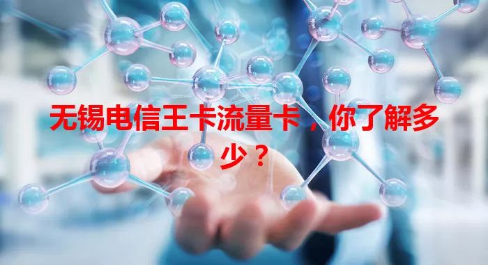 无锡电信王卡流量卡，你了解多少？