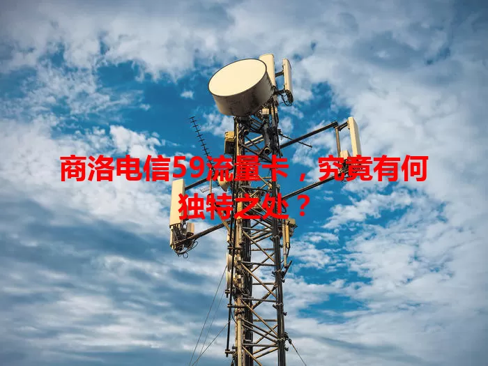 商洛电信59流量卡，究竟有何独特之处？