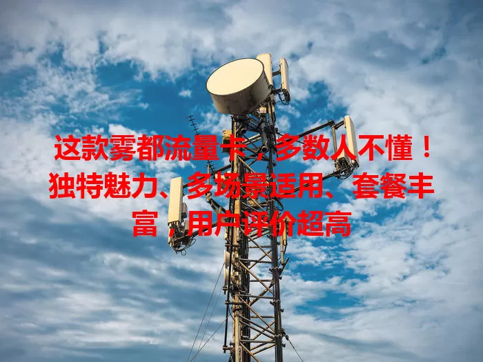 这款雾都流量卡，多数人不懂！独特魅力、多场景适用、套餐丰富，用户评价超高