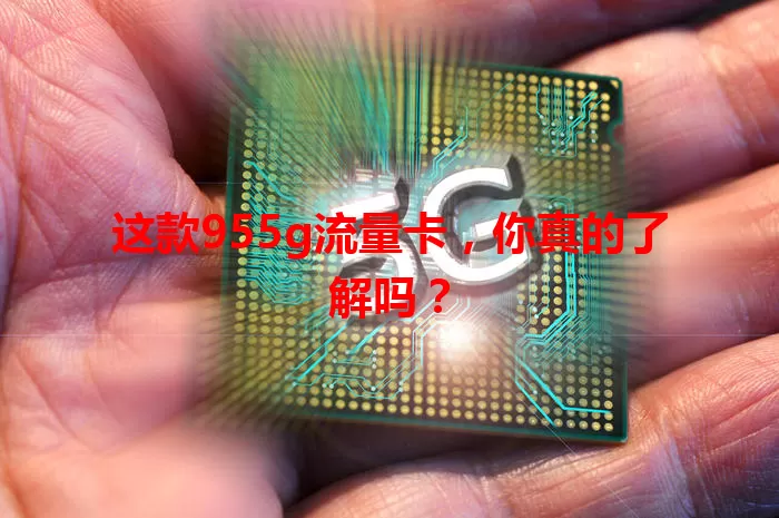 这款955g流量卡，你真的了解吗？