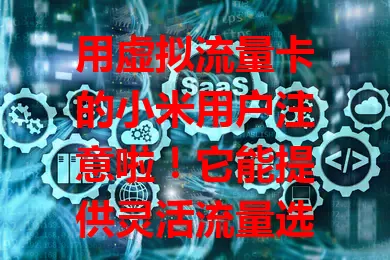 用虚拟流量卡的小米用户注意啦！它能提供灵活流量选择，满足多样上网需求，但使用时要留意网络稳定性和费用计算，谨慎选择充分了解，才能尽享便利实惠。