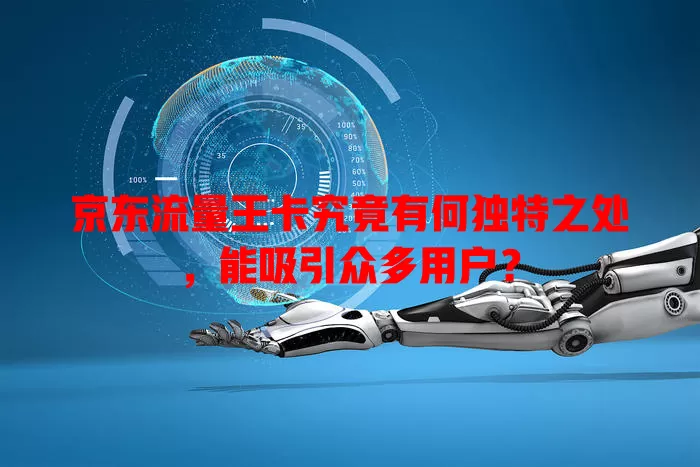 京东流量王卡究竟有何独特之处，能吸引众多用户？