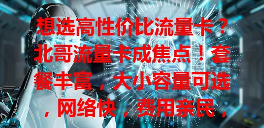 想选高性价比流量卡？北哥流量卡成焦点！套餐丰富，大小容量可选，网络快，费用亲民，办理简，售后贴心，是流量卡理想之选，别再为流量愁，快来试试！