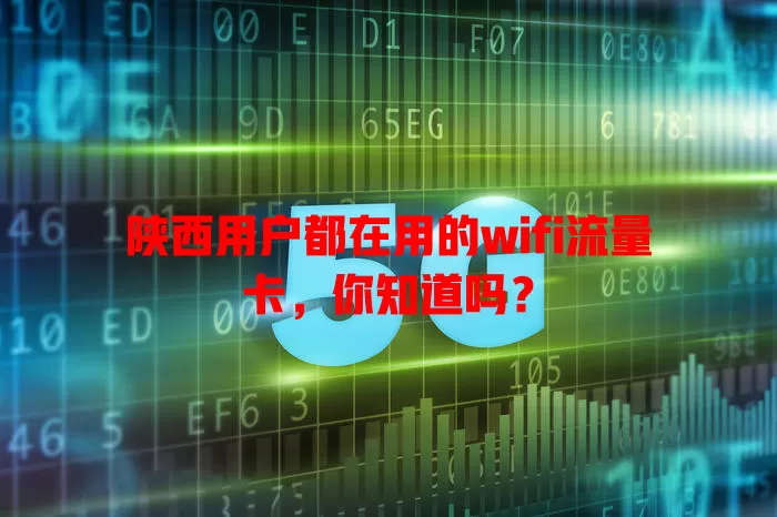 陕西用户都在用的wifi流量卡，你知道吗？
