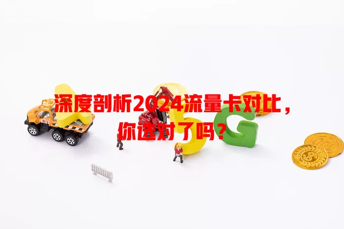 深度剖析2024流量卡对比，你选对了吗？