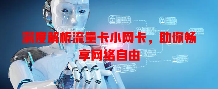 深度解析流量卡小网卡，助你畅享网络自由