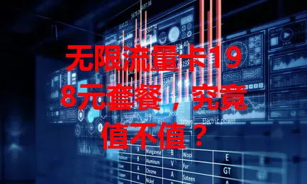 无限流量卡198元套餐，究竟值不值？