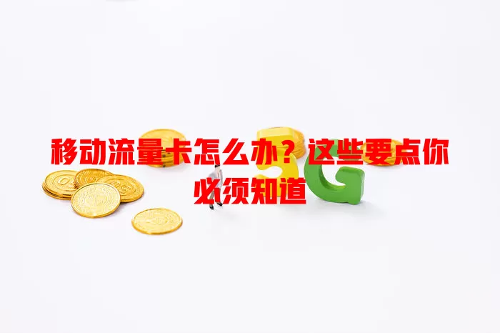 移动流量卡怎么办？这些要点你必须知道
