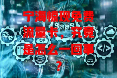 宁海惊现免费流量卡，究竟是怎么一回事？