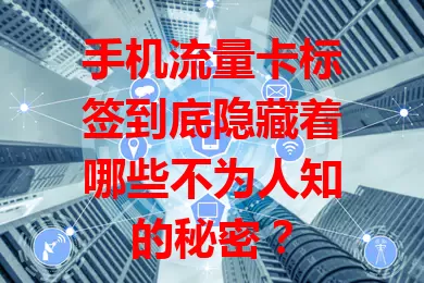手机流量卡标签到底隐藏着哪些不为人知的秘密？