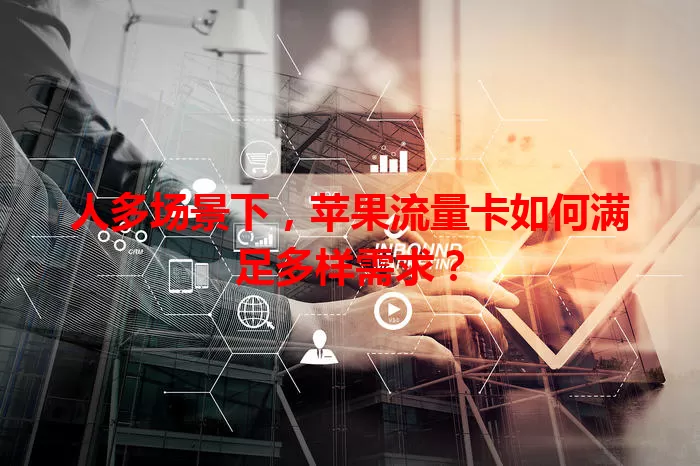 人多场景下，苹果流量卡如何满足多样需求？