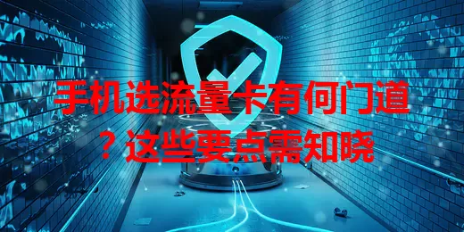 手机选流量卡有何门道？这些要点需知晓