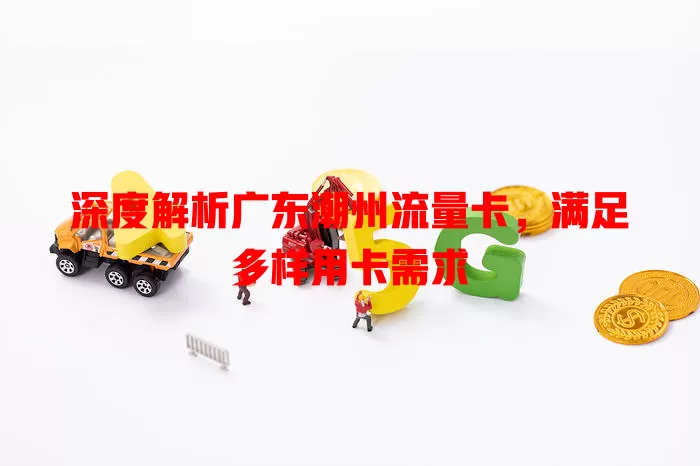 深度解析广东潮州流量卡，满足多样用卡需求