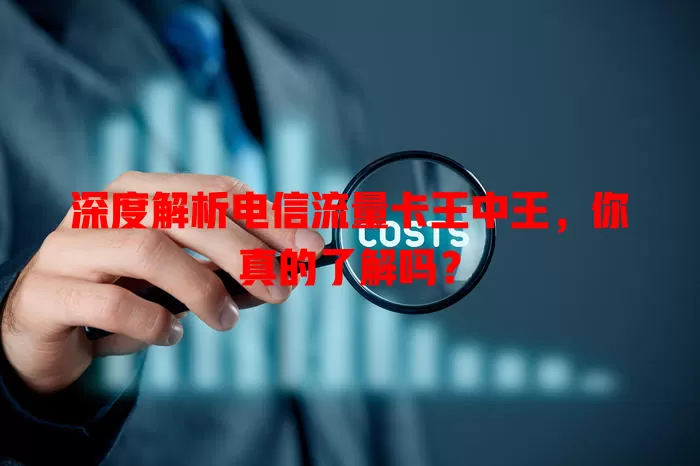 深度解析电信流量卡王中王，你真的了解吗？