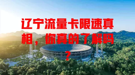 辽宁流量卡限速真相，你真的了解吗？