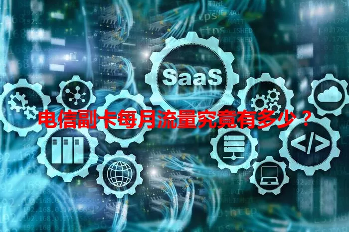 电信副卡每月流量究竟有多少？