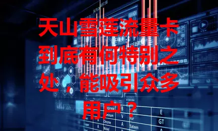 天山雪莲流量卡到底有何特别之处，能吸引众多用户？