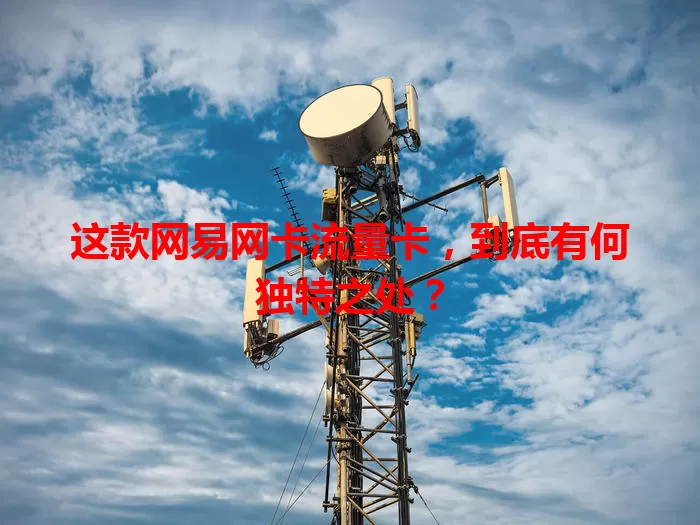 这款网易网卡流量卡，到底有何独特之处？