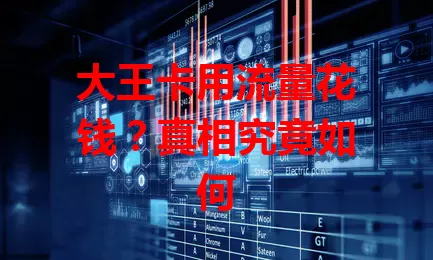 大王卡用流量花钱？真相究竟如何