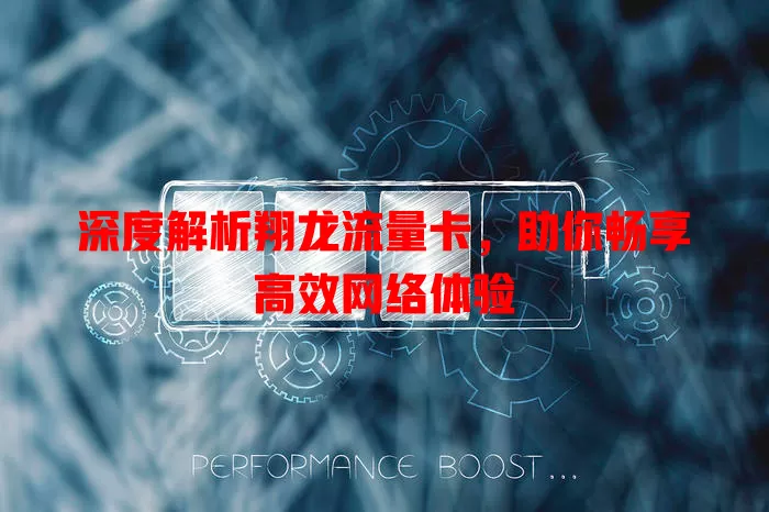 深度解析翔龙流量卡，助你畅享高效网络体验