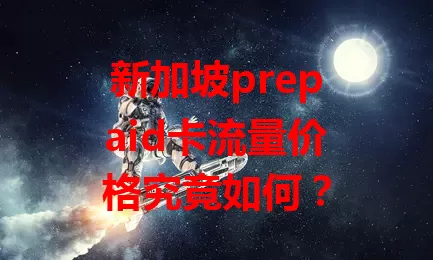 新加坡prepaid卡流量价格究竟如何？