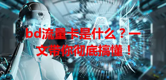 bd流量卡是什么？一文带你彻底搞懂！