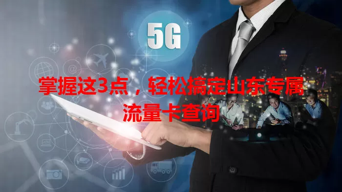 掌握这3点，轻松搞定山东专属流量卡查询