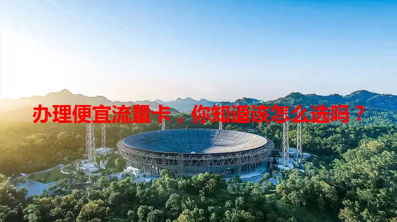 办理便宜流量卡，你知道该怎么选吗？