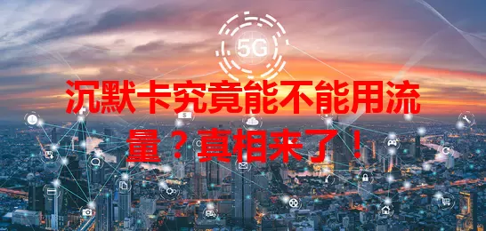 沉默卡究竟能不能用流量？真相来了！