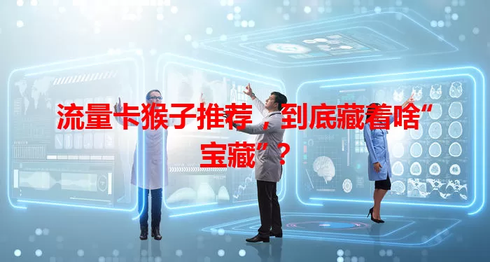 流量卡猴子推荐，到底藏着啥“宝藏”？