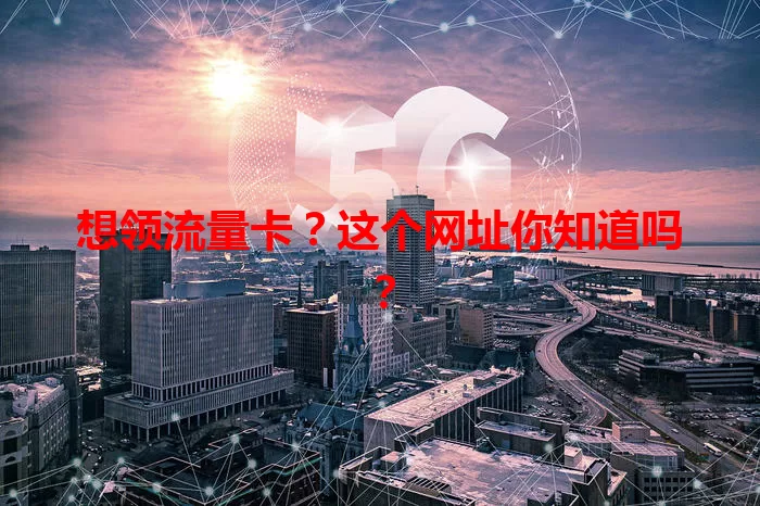 想领流量卡？这个网址你知道吗？