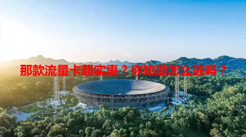 那款流量卡超实惠？你知道怎么选吗？