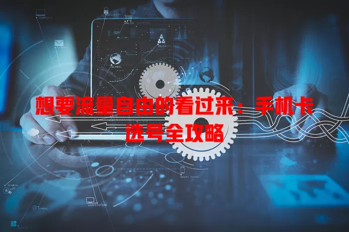 想要流量自由的看过来：手机卡选号全攻略