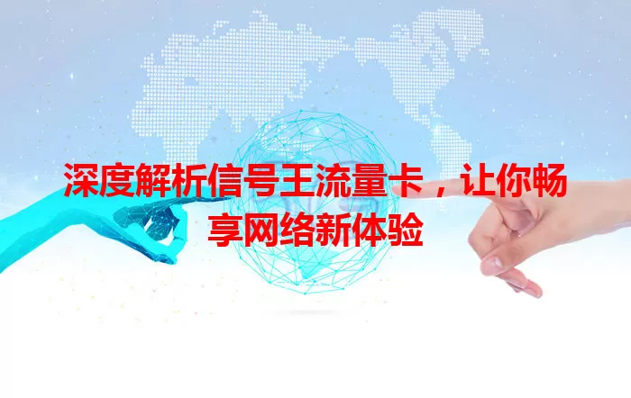 深度解析信号王流量卡，让你畅享网络新体验