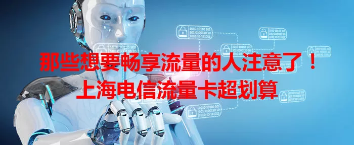 那些想要畅享流量的人注意了！上海电信流量卡超划算